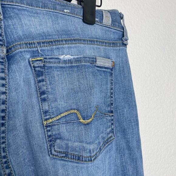 7 for all Mankind Womens Jeans Size 25 Josefina Medium Wash Skinny Leg Jeans - Picture 14 of 16
